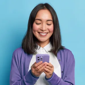 Futrola ROAR LUNA za Samsung Galaxy A17 / A18 ljubicasta