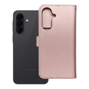 Futrola flip MEZZO BOOK za Samsung Galaxy A37 5G drvo roze zlatna