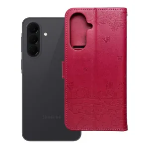 Futrola flip MEZZO BOOK za Samsung Galaxy A37 5G macke crvena
