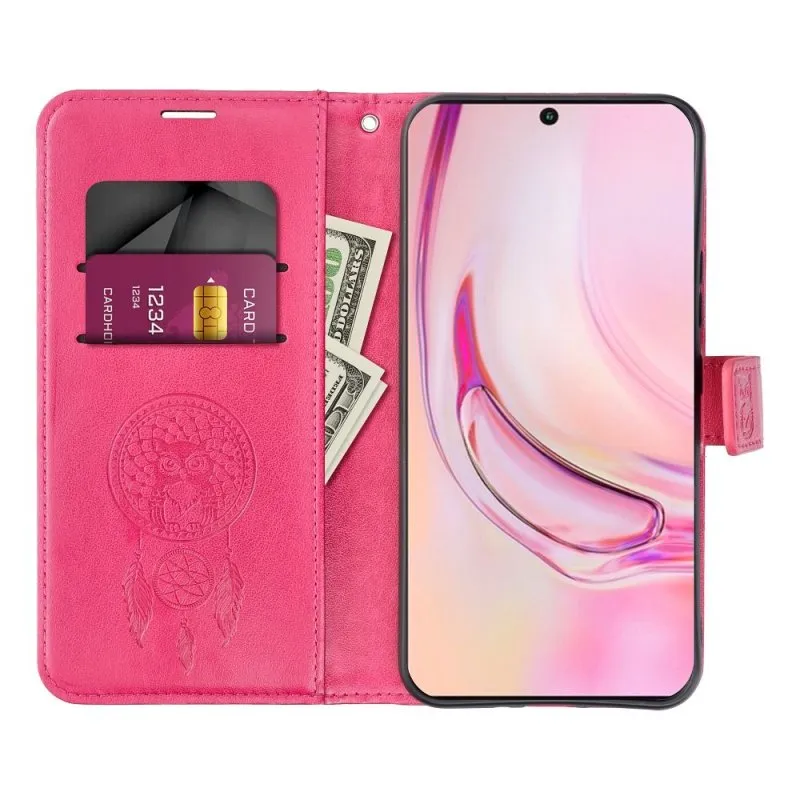 Futrola flip MEZZO BOOK za Samsung Galaxy A57 5G hvatac snova magenta
