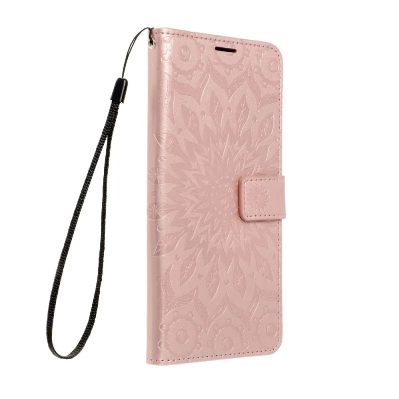 Futrola flip MEZZO BOOK za Samsung Galaxy A57 5G mandala roze zlatna