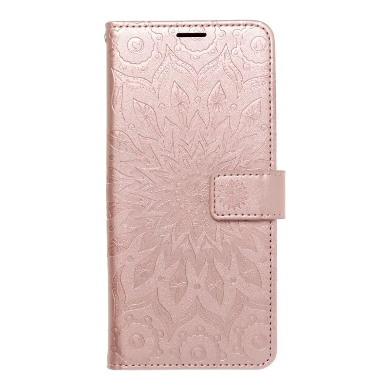 Futrola flip MEZZO BOOK za Samsung Galaxy A57 5G mandala roze zlatna