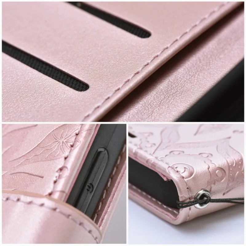 Futrola flip MEZZO BOOK za Samsung Galaxy A57 5G mandala roze zlatna