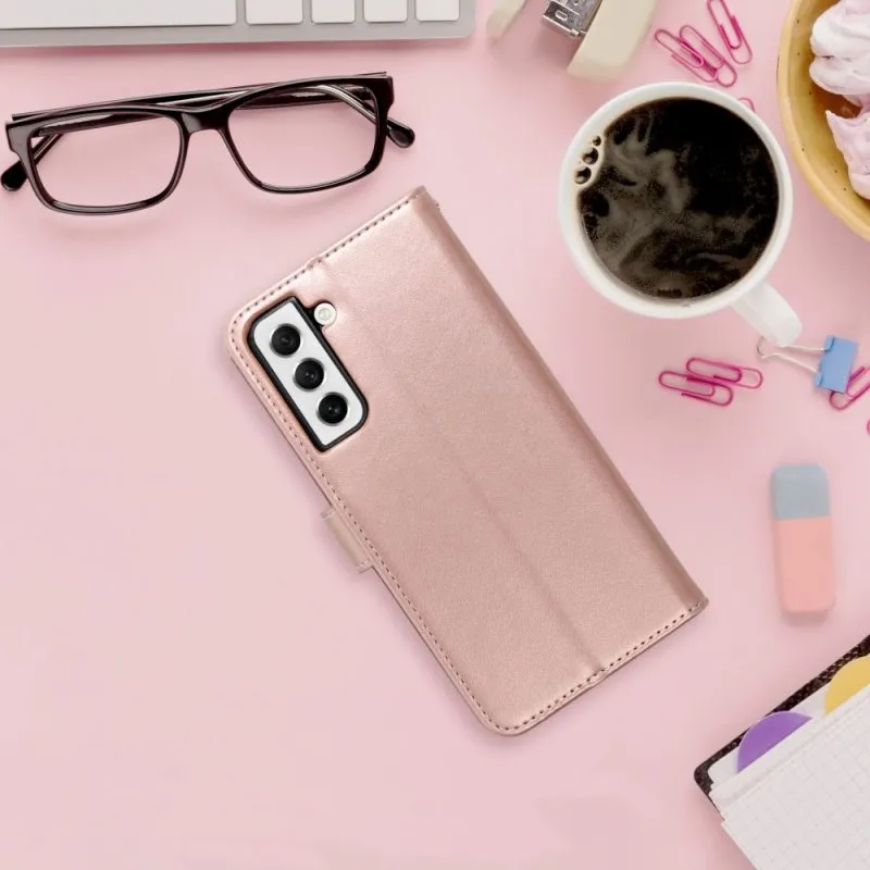 Futrola flip MEZZO BOOK za Samsung Galaxy A57 5G mandala roze zlatna