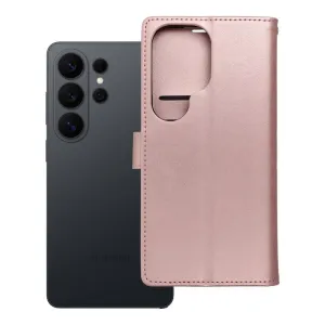Futrola flip MEZZO BOOK za Samsung Galaxy S26 Ultra mandala roze zlatna