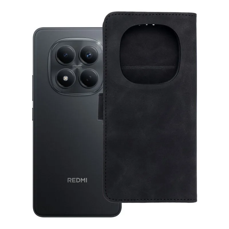 Futrola flip TENDER CASE za Xiaomi Redmi Note 15 Pro 5G crna