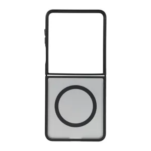 Futrola 4sF-S ACRYLIC MagSafe za Samsung Galaxy Z Flip 8 crna