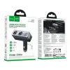 Auto punjac Hoco USB-A + USB-C + 2x prikljucak za upaljac PD QC3.0 max 240W/24V Z65B crni