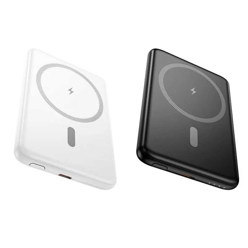 Power bank Hoco MagSafe 5000 mAh QC PD 2A 20W Ultra Slim J140A crni