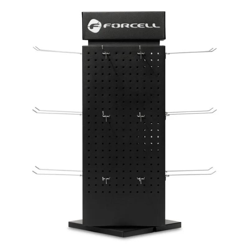 Rotirajuci stalak Forcell crni 
