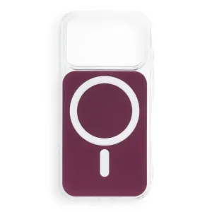 Futrola Clear Fusion Mag Cover MagSafe za iPhone 18 Pro / 17 Pro bordo