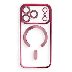 Futrola Electro Mag Cover MagSafe za iPhone 18 Pro / 17 Pro bordo