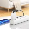 OTG adapter 2u1 USB-C / Lightning na USB-A Hoco UA17 crni