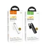 Bezicna mono slusalica Hoco E201 ENC Bluetooth 6.0 130 mAh bela