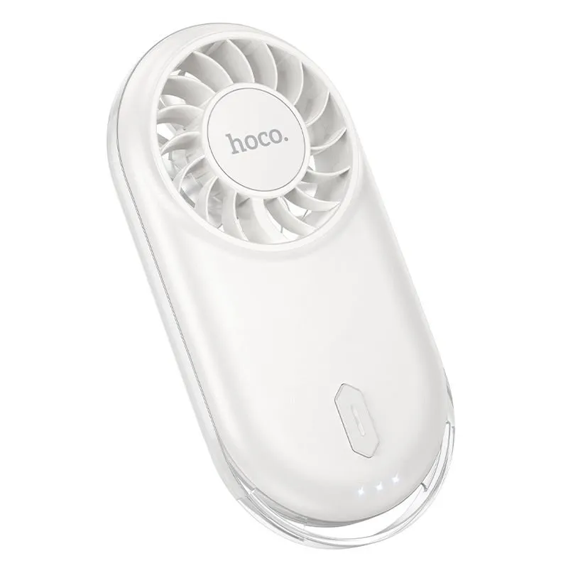 Prenosivi mini ventilator Hoco HX611 mlecno beli