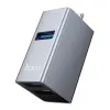 Adapter 3u1 USB-C Hoco HB54 (2x USB 2.0 + USB 3.0) sivi