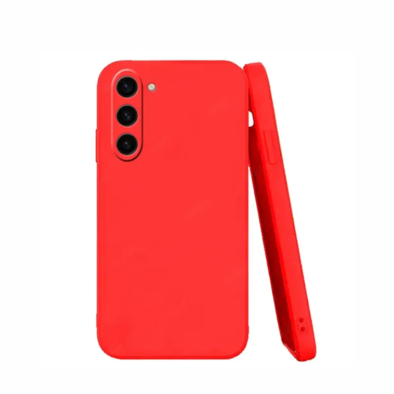 Silikonska futrola ultra tanka SOFT za Samsung Galaxy A56 crvena