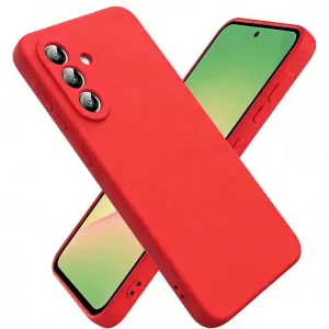 Silikonska futrola ultra tanka SOFT za Samsung S26 Fe crvena