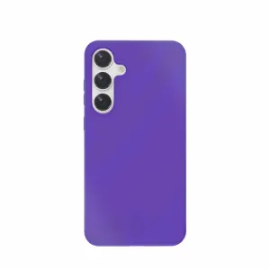 Silikonska futrola ultra tanka SOFT za Samsung A17 ljubicasta