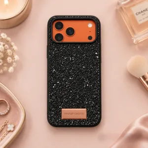 Futrola Glitter Lux za iPhone 17 Pro Max/18 Pro Max  crna