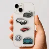 3D stikeri Brzi automobili set 5 kom