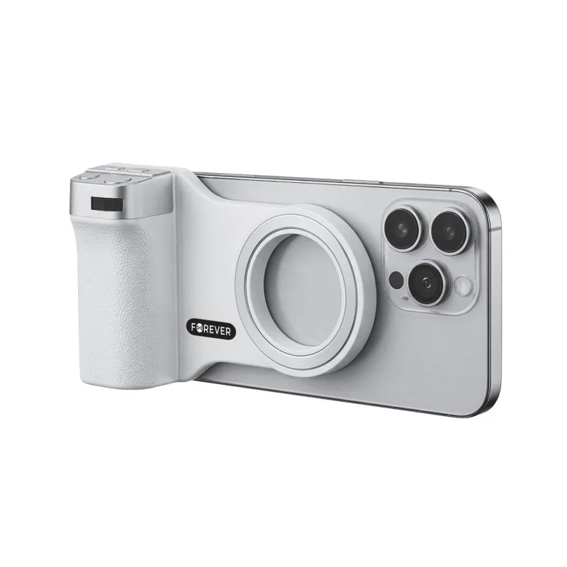 Forever BT drzac telefona/selfie stap za MagSafe PHSS-100 bela