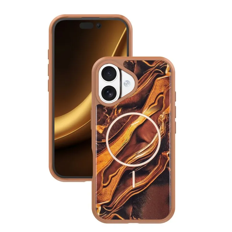 Futrola Golden Autumn za iPhone 16 (6.1) braon