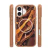 Futrola Golden Autumn za iPhone 16 (6.1) braon
