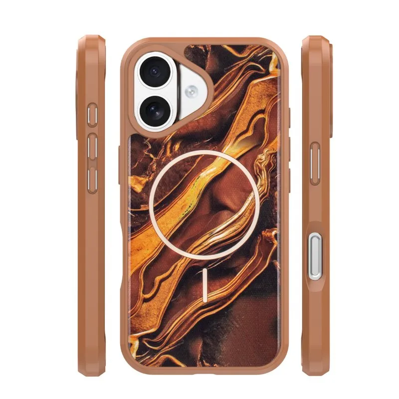 Futrola Golden Autumn za iPhone 16 (6.1) braon