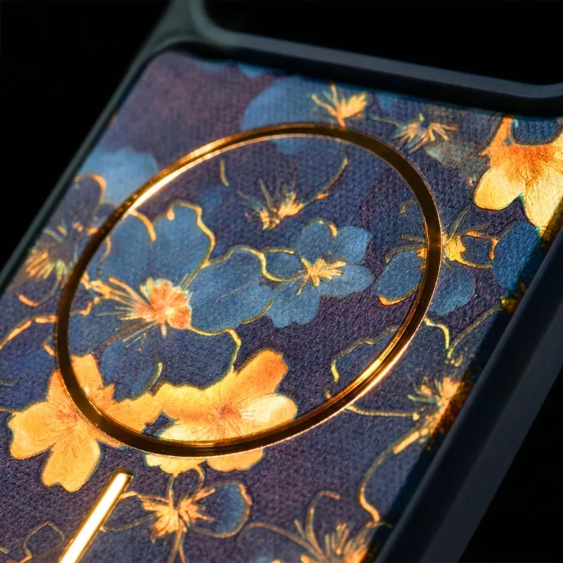 Futrola Golden Autumn za iPhone 16 Pro (6.3) tamno plava