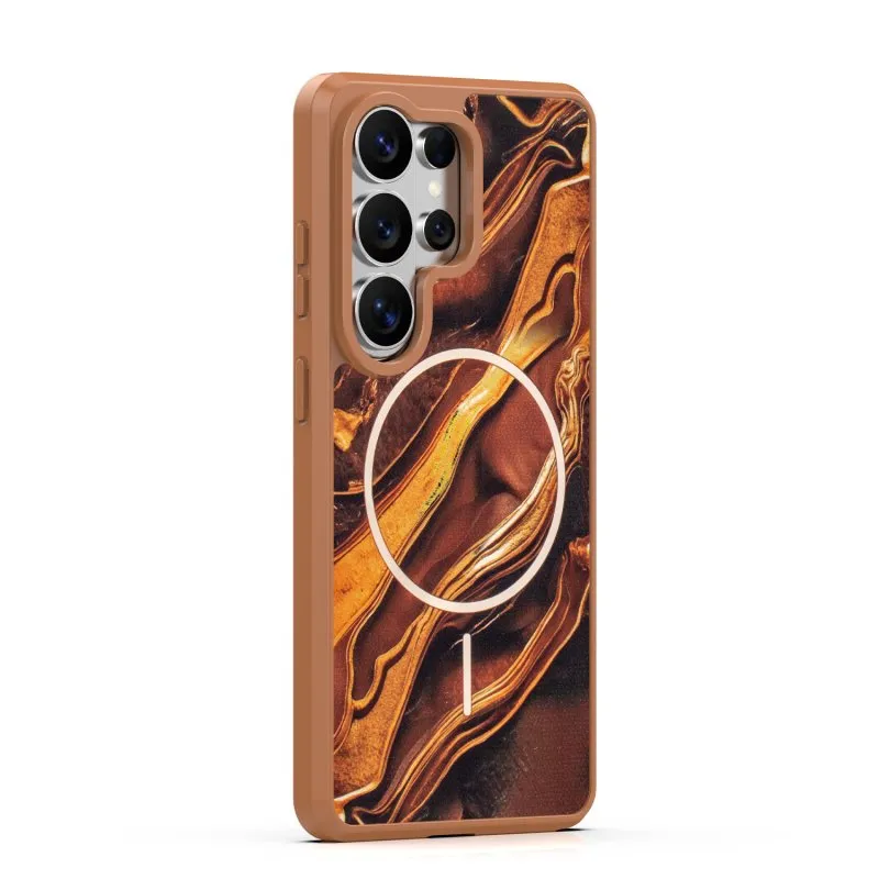 Futrola Golden Autumn za Samsung Galaxy S25 Ultra braon
