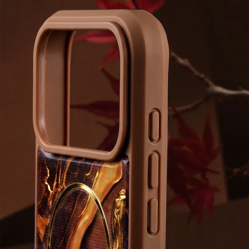 Futrola Golden Autumn za Samsung Galaxy S25 Ultra braon