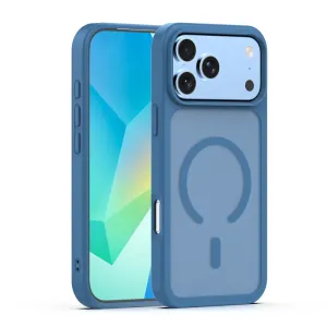 Futrola Mag Matt za iPhone 17 Pro (6.3) / iPhone 18 Pro (6.3) tamno plava
