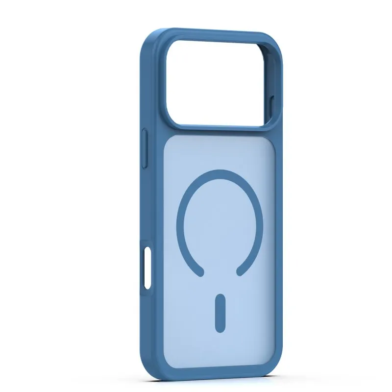 Futrola Mag Matt za iPhone 17 Pro (6.3) / iPhone 18 Pro (6.3) tamno plava