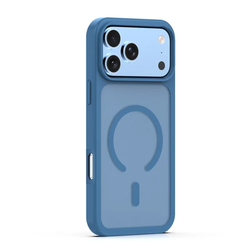 Futrola Mag Matt za iPhone 17 Pro (6.3) / iPhone 18 Pro (6.3) tamno plava