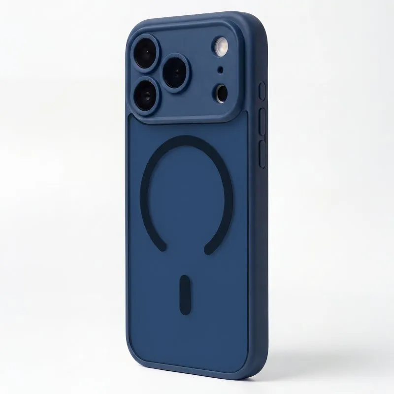 Futrola Mag Matt za iPhone 17 Pro (6.3) / iPhone 18 Pro (6.3) tamno plava