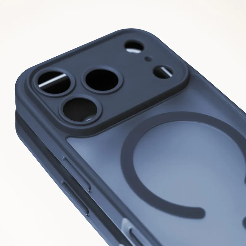 Futrola Mag Matt za iPhone 17 Pro (6.3) / iPhone 18 Pro (6.3) tamno plava
