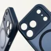 Futrola Mag Matt za iPhone 17 Pro (6.3) / iPhone 18 Pro (6.3) tamno plava
