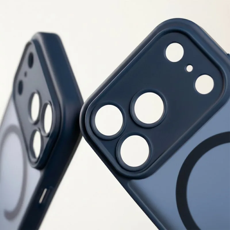 Futrola Mag Matt za iPhone 17 Pro (6.3) / iPhone 18 Pro (6.3) tamno plava