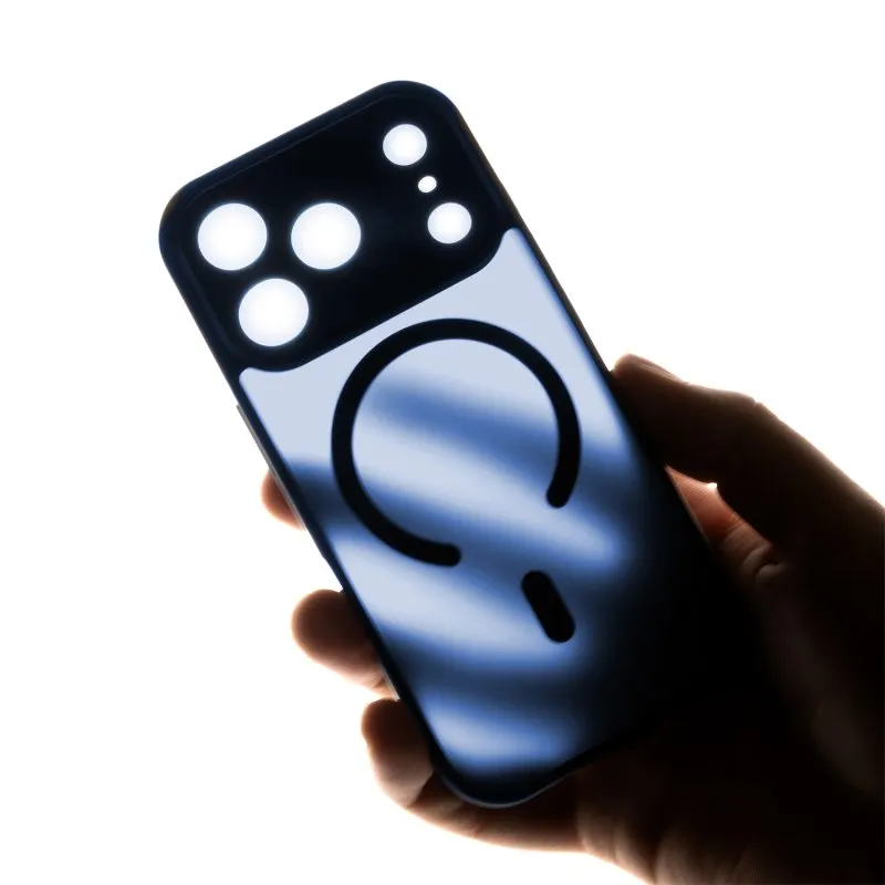 Futrola Mag Matt za iPhone 17 Pro (6.3) / iPhone 18 Pro (6.3) tamno plava