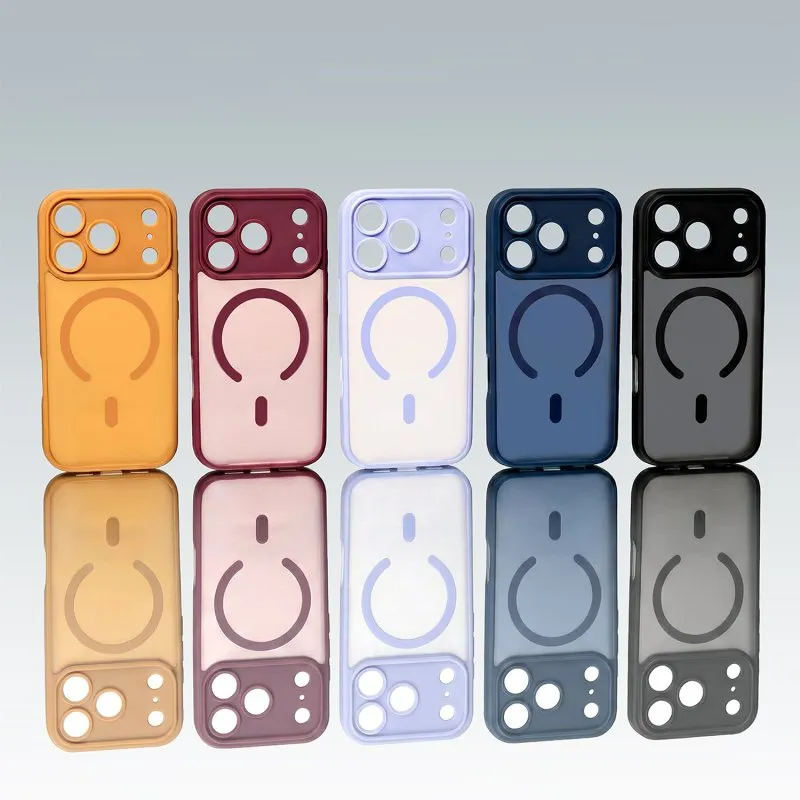 Futrola Mag Matt za iPhone 17 Pro (6.3) / iPhone 18 Pro (6.3) tamno plava
