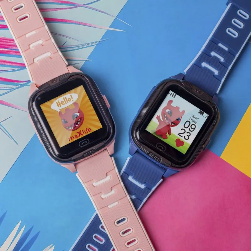 Maxlife pametni sat 4G MXKW-350 roze GPS WiFi