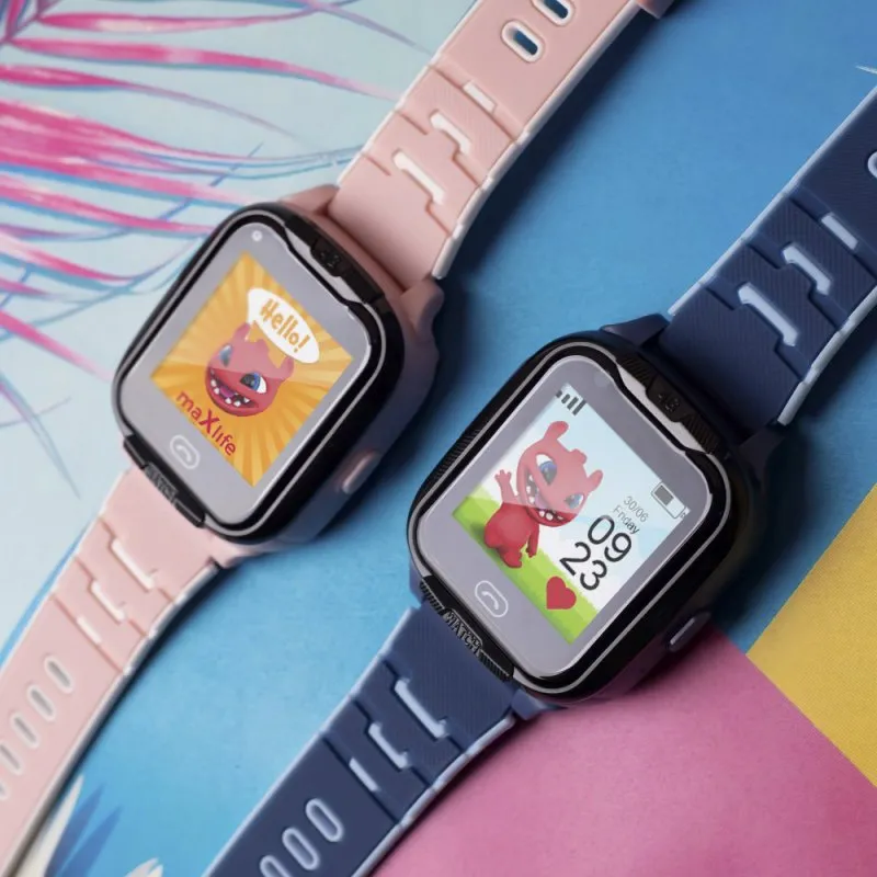 Maxlife pametni sat 4G MXKW-350 roze GPS WiFi