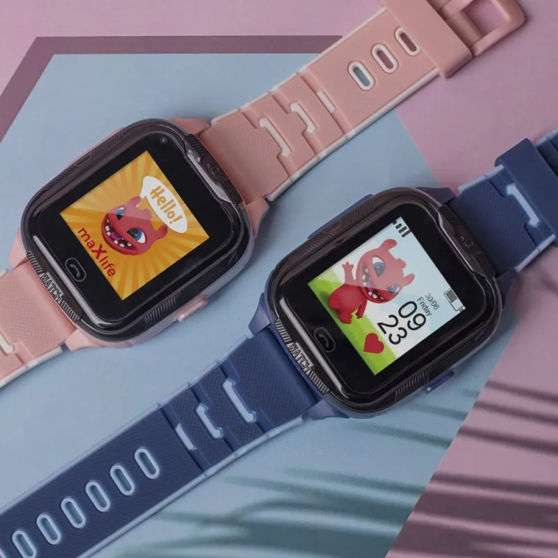 Maxlife pametni sat 4G MXKW-350 roze GPS WiFi