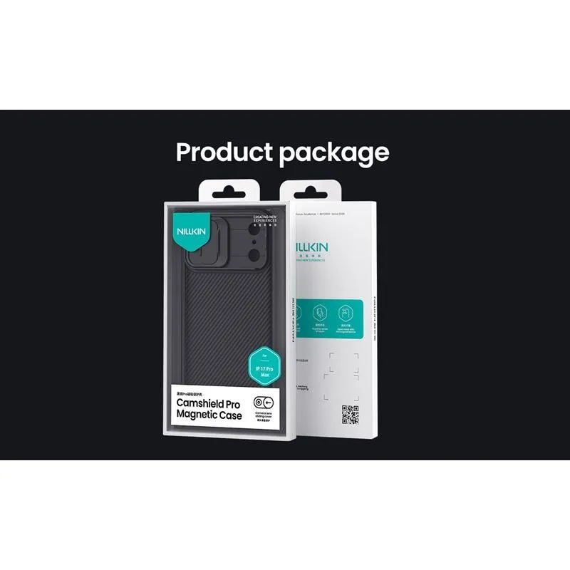 Futrola Nillkin Camshield Pro Magnetic iPhone 17 Pro Max / 18 Pro Max crna