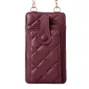 Torbica za telefon 19*10,5*2CM bordo