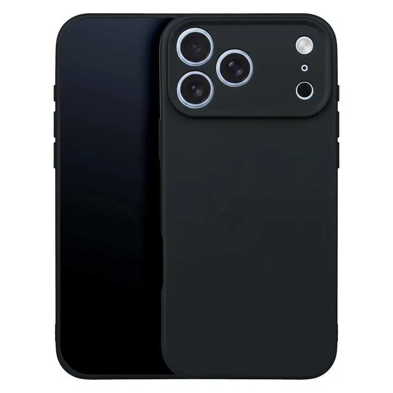 Futrola SILICONE CASE za iPhone 17 Pro Max (6.9) / 18 Pro Max (6.9) crna