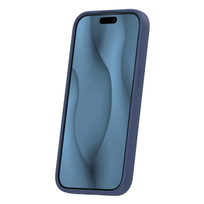 Futrola SILICONE THIN MAG za iPhone 15 (6.1) tamno plava