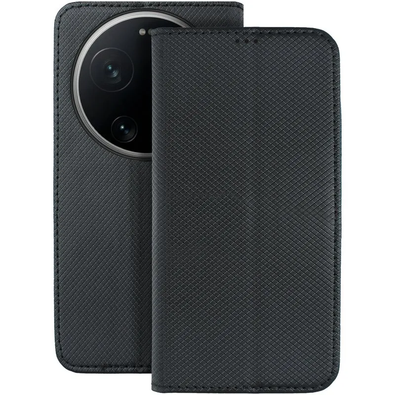 Futrola flip SMART CASE BOOK (Smart Magnet case) za Xiaomi 17 Ultra crna