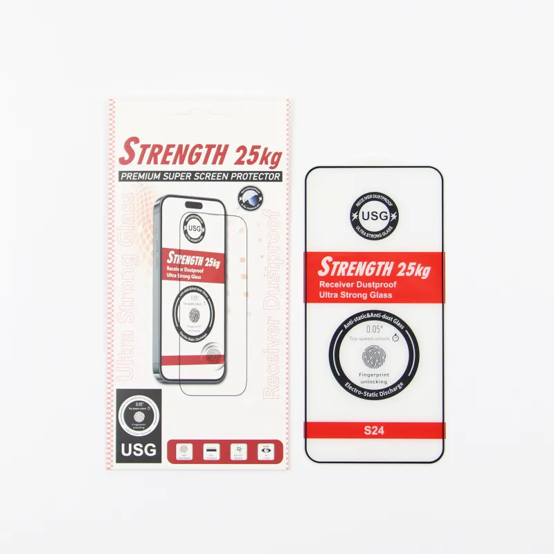 Zastitno staklo Ultra Strong 25KG za Samsung Galaxy S24 Ultra kompatibilno sa otiskom prsta